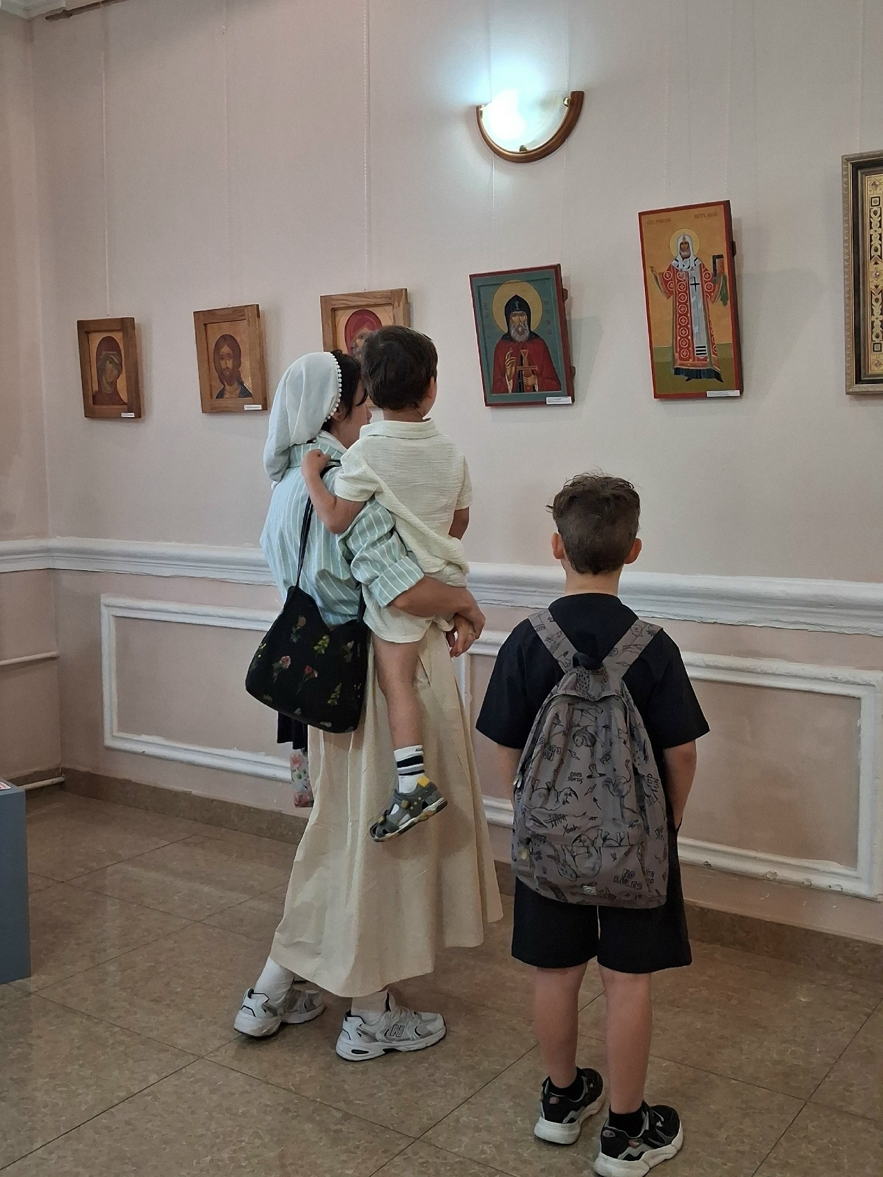 Духовное наследие в красках открытие выставки икон